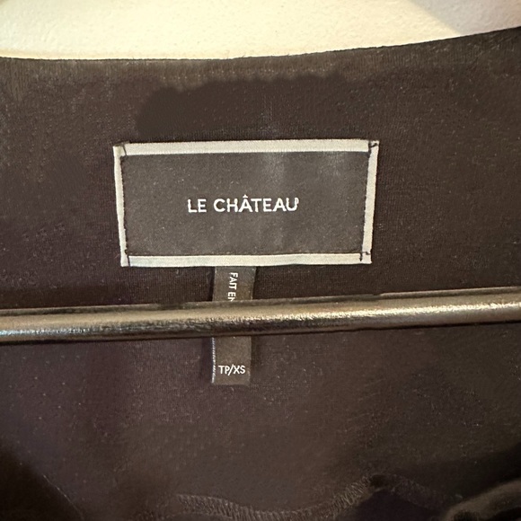 Vintage Le Chateau Sweater/Blazer size XS (fits like S) - Picture 3 of 5